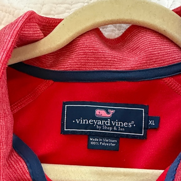 Vineyard Vines Red Performance Jacket - Picture 4 of 5